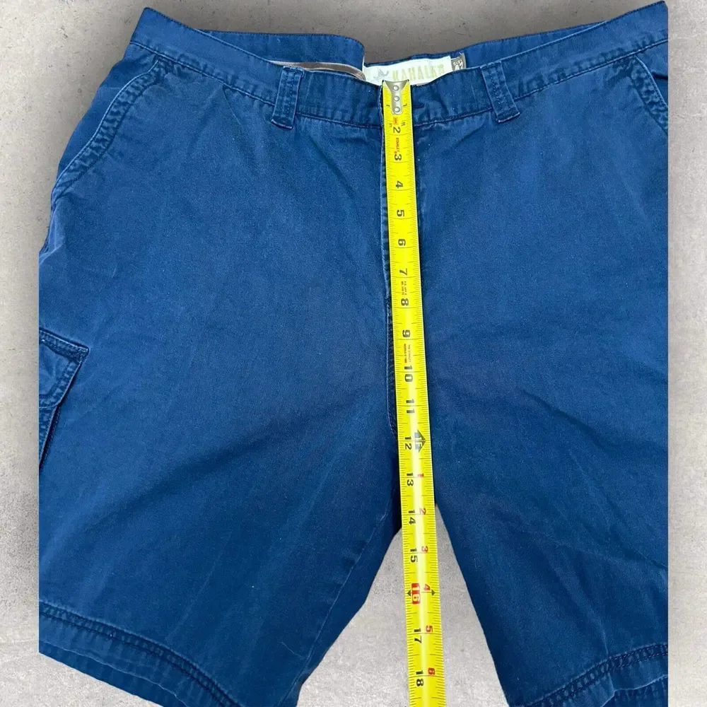 Kahala Shorts Size 42 Mens Medium Blue Cargo‎